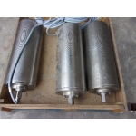 L 550 mm D 215 mm Roestvrij staal, Van der Graaf . TM215A40-0610 CR-S2. UNUSED.